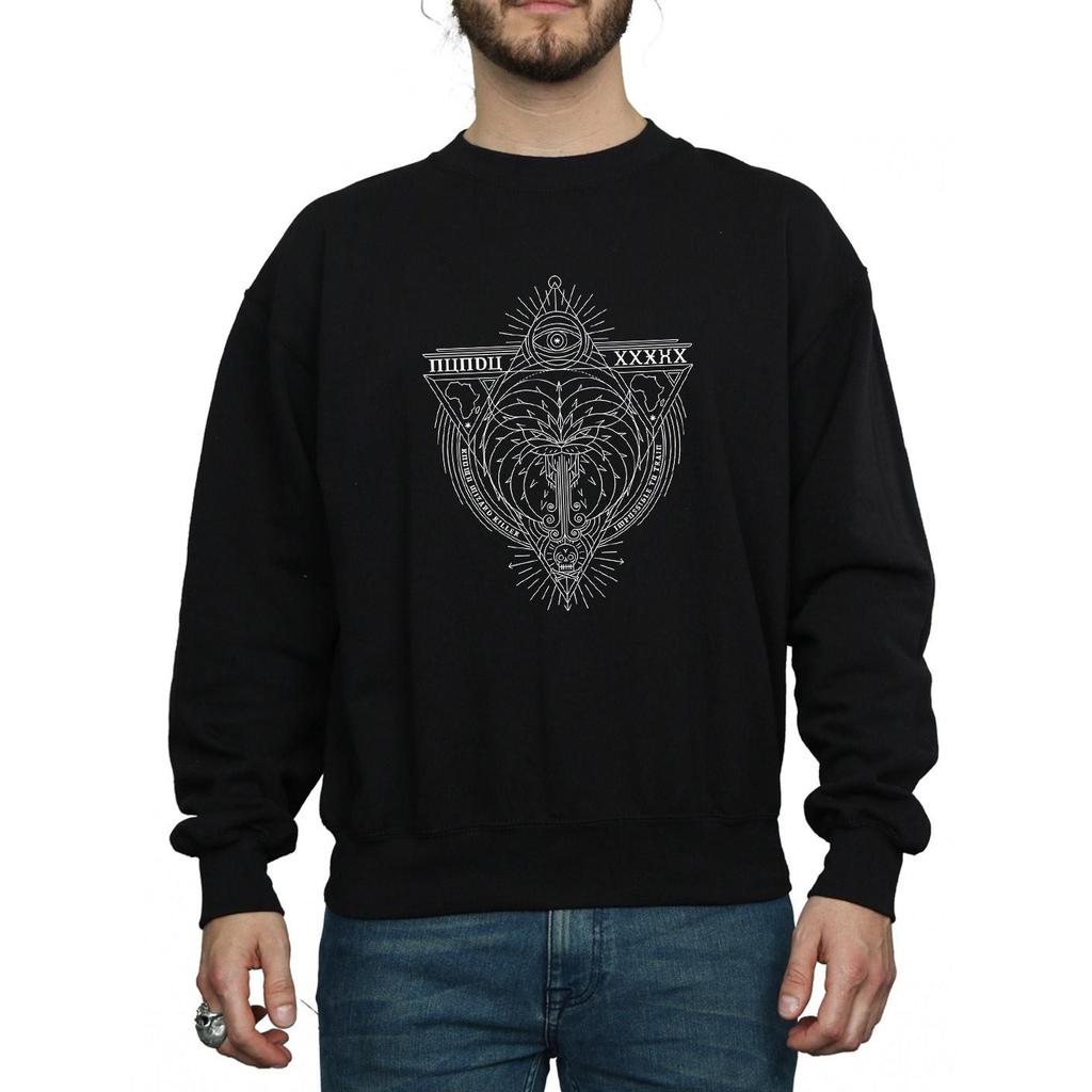 Fantastic Beasts Mens Wizard Killer Icon Sweatshirt