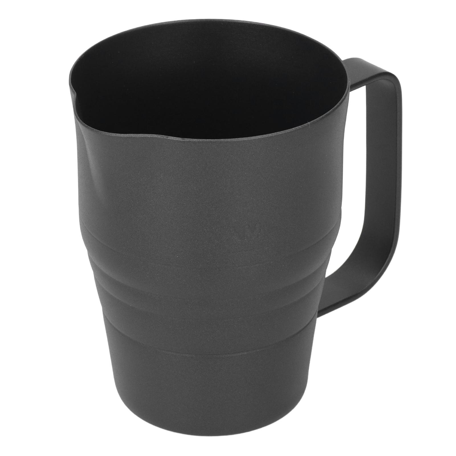 

Milk Frothing Pitcher Black 900ml Capacity 304 Stainless Steel Food Grade Eagle Shape Spout Thickening Coffee Steaming L