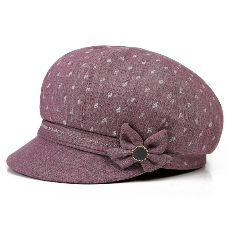 Hat Female Spring and Autumn Cap New Grandma Cloth Hat Spring and Summer Old Lady Sun Hat