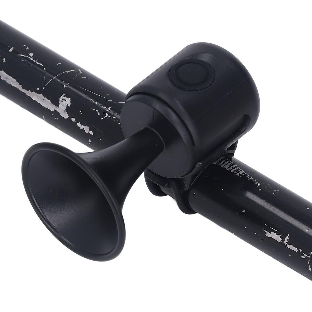 Electric Bike Horn Black IPX4 Waterproof Loud Sound Bicycle Bell for Road Bike Mountain Bike