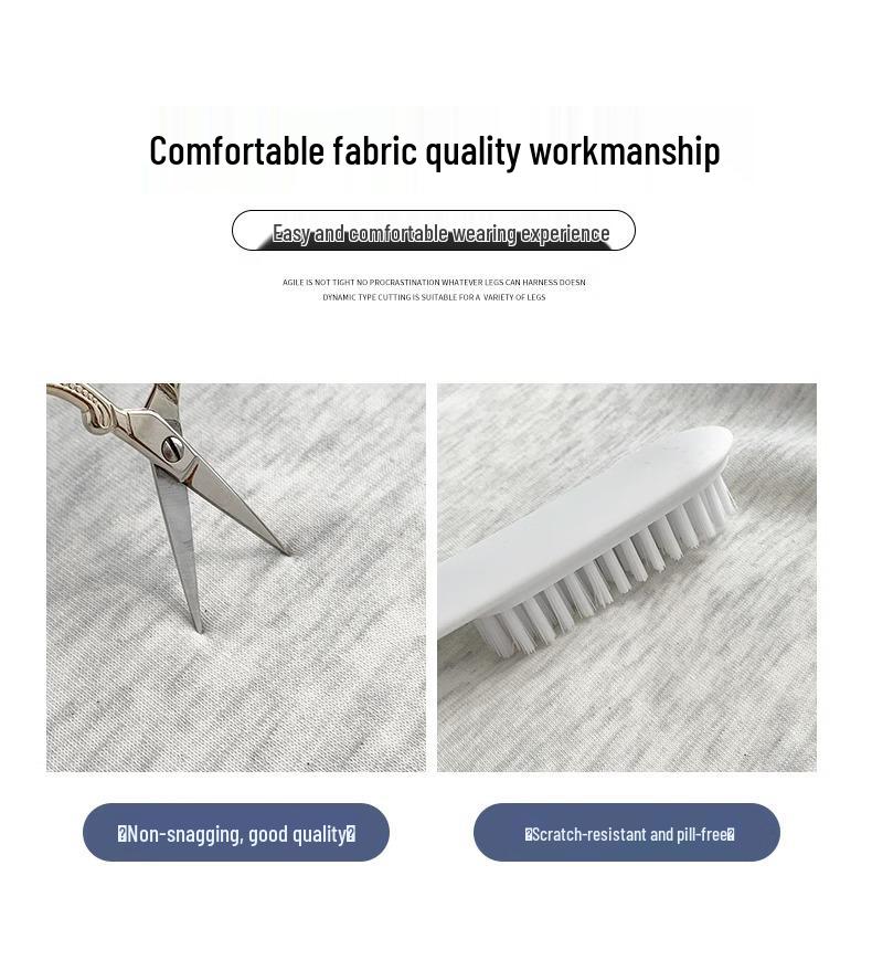 Women's White and Gray Wide-Leg Fleece Sweatpants with Three Stripes - Autumn/Winter Collection