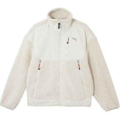 Winterized Tb Sherpa Warmcell Fashion Casual Versatile Stand Collar Fleece Jacket Women Jackets Snow-White 629733-87