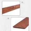 Durability Wood Spatula Comfortable Grip Spatula Portables Safe Spatula for Outdoor Grilling and Home Cooking