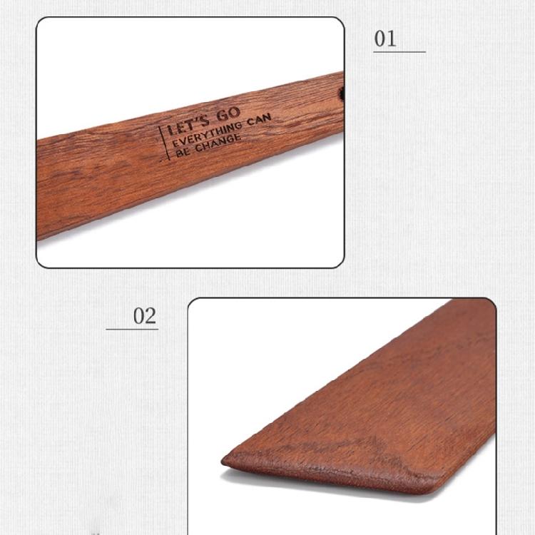 Durability Wood Spatula Comfortable Grip Spatula Portables Safe Spatula for Outdoor Grilling and Home Cooking