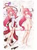 Dakimakura Anime Guuji Yae Genshin Impact Copertura Cuscino Stampa Bifacciale a Grandezza Naturale Alta Qualità 2WAY Federa Regali Otaku