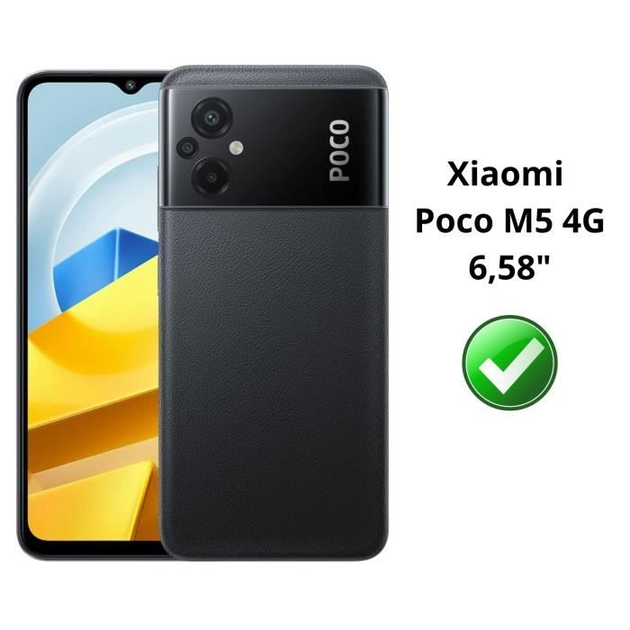 Film de protection - Phonillico® - Xiaomi Poco M5 4G - Pack de 2 - Verre trempé - Résistant aux rayures