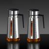 Automatisch öffnende und schließende Schwerkraft-Gewürzflasche Edelstahl-Ölflasche Soja Essig