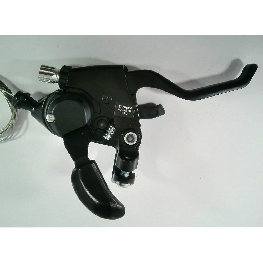 Shimano ST-EF500-8R/L Shift Lever 2-Finger 3x8 Speed Left Right Set Black