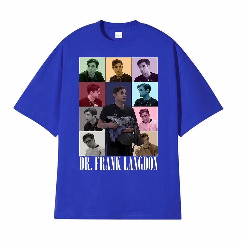 Dr Frank Langdon The Eras Tour T-Shirt Herren Damen Kleidung Heißer Verkauf Mode Übergroß Hohe Qualität T-Shirts Kurzarm T-Shirt