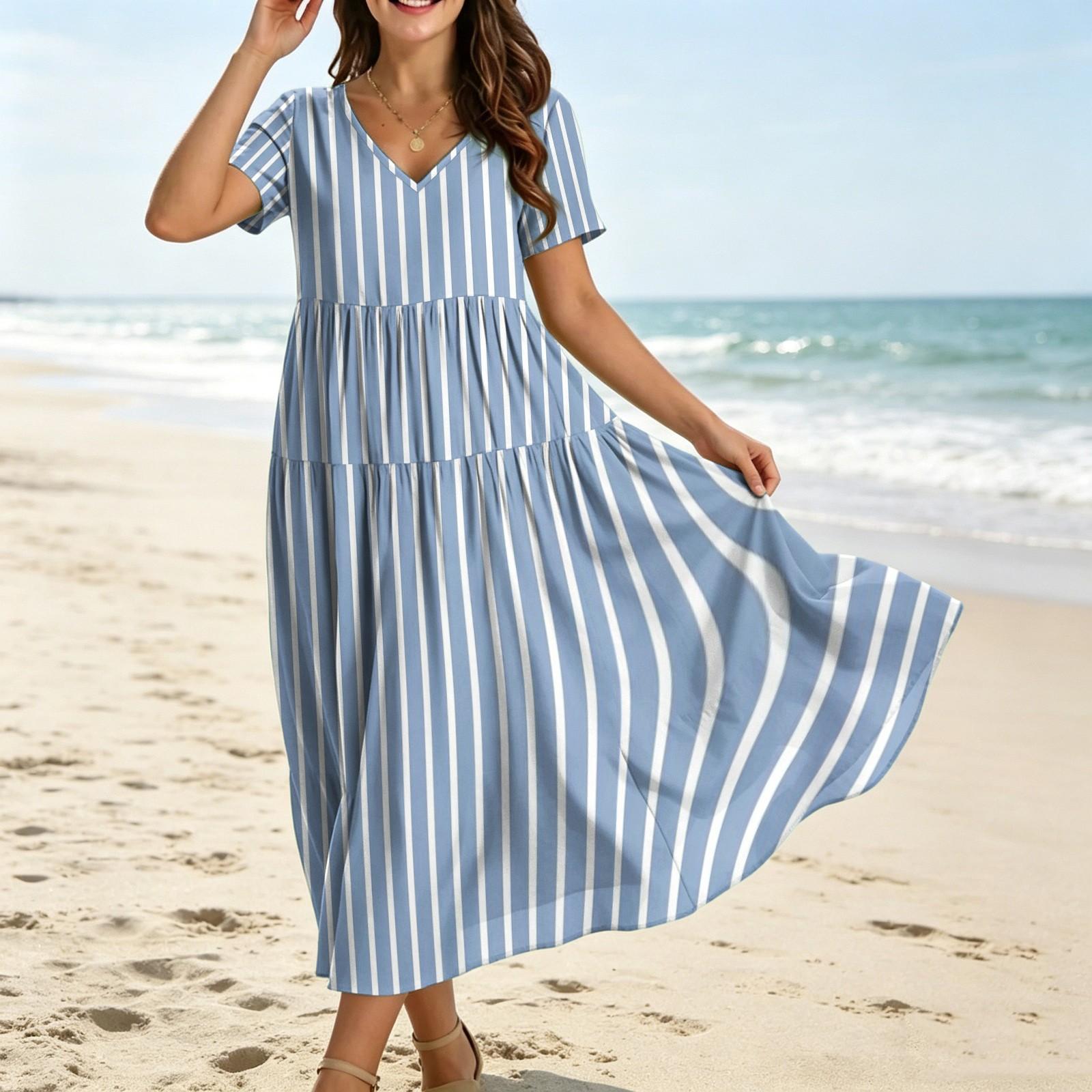 Maxi Dresses for Women Boho Maxi Dress Womens Maxi Dress Maxi Dress With Sleeves Summer Maxi Dresses for Women XXL