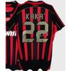 Klasický fotbalový dres Retro fotbalový dres Santos Zidane AC Milán Brazílie Nigérie Francie Dres národního týmu