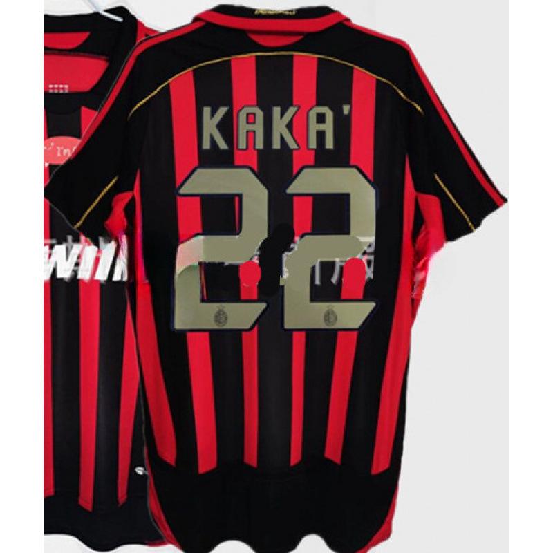 Klasický fotbalový dres Retro fotbalový dres Santos Zidane AC Milán Brazílie Nigérie Francie Dres národního týmu