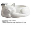Hanging Loop Jewelry Organizer 3D Printed Cat Storage Holder, Succulents Flowerpot, Nordic Style Decoration Desktop for Rings Earrings Bracelets