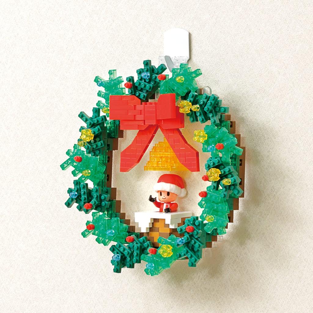 Nanoblock Weihnachtskranz NBH220