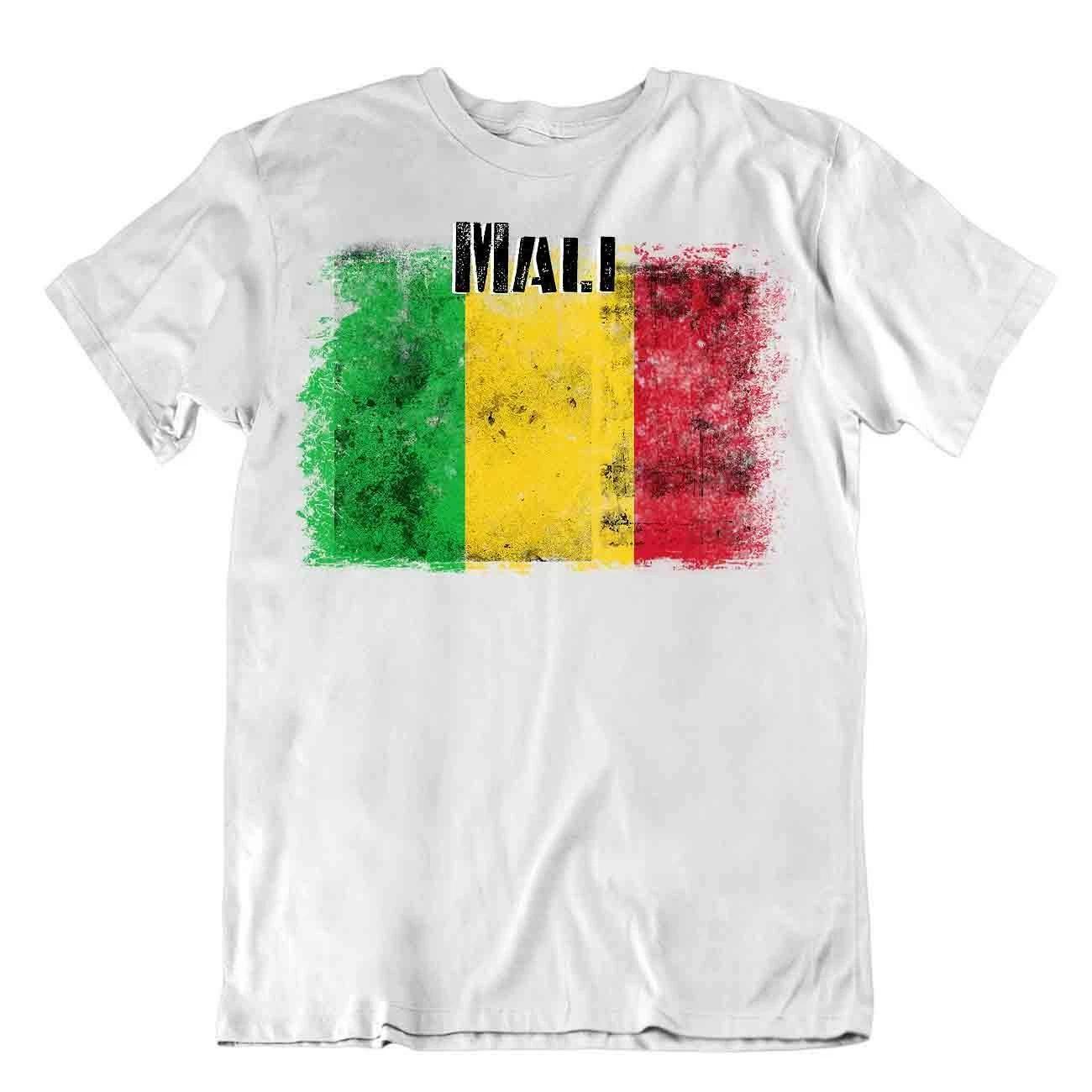 Mali flag Tshirt T-shirt Tee top city map land purity mineral wealth best gift L