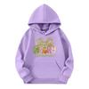 Child Fashion Lightweight Long Sleeve Pullover With Pockets  Print Hoodie