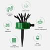 360 Degree Adjustable Outdoor Automatic Sprinkler Garden Irrigation System Point Nozzle Gardening Watering Tool ZH