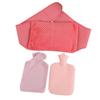 Portable PVC Hot Water Bottle Belt Wearable Cartoon Hot Water Pouch Soft Hand Warmer Plush Waist Cover Belt