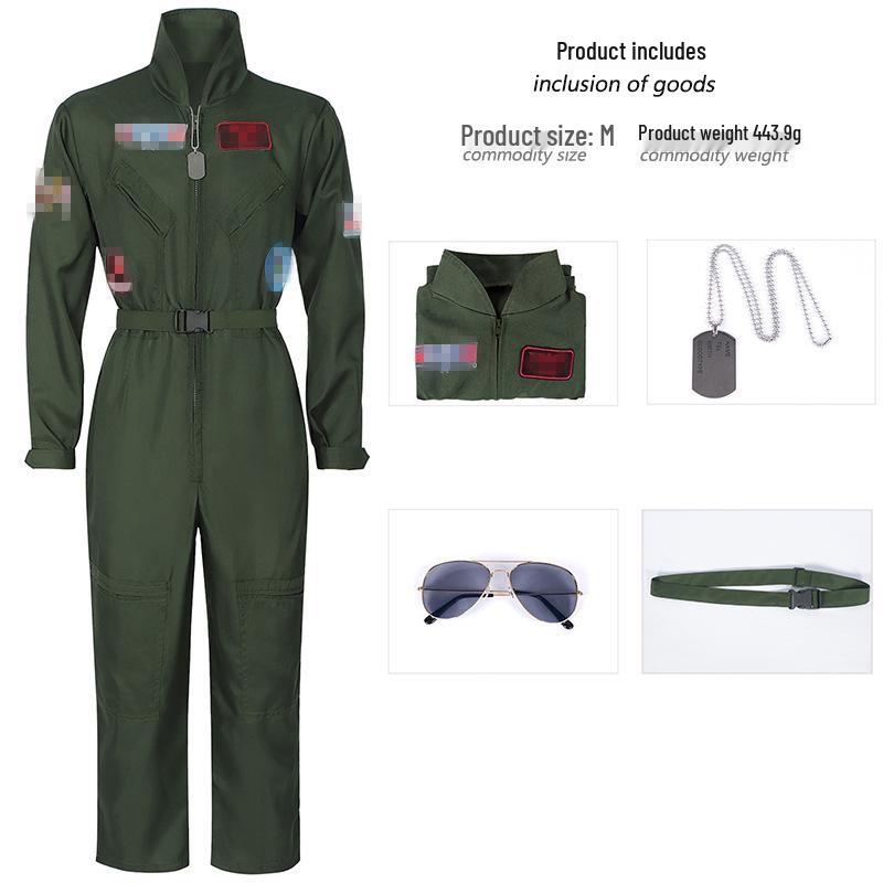 

New Halloween Pilot Team Costume for Parties & Performances 130