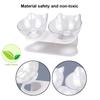Protection Cervical Cat Bowl Dog Bowl Pet Supplies Non-slip Durable Double Bowls Pet Food Water Feeder