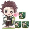 Pop Mart Demon Slayer Birthday Flower Series Assorted Box 12 Pieces Blind Box Figures PVC Collectible Toys