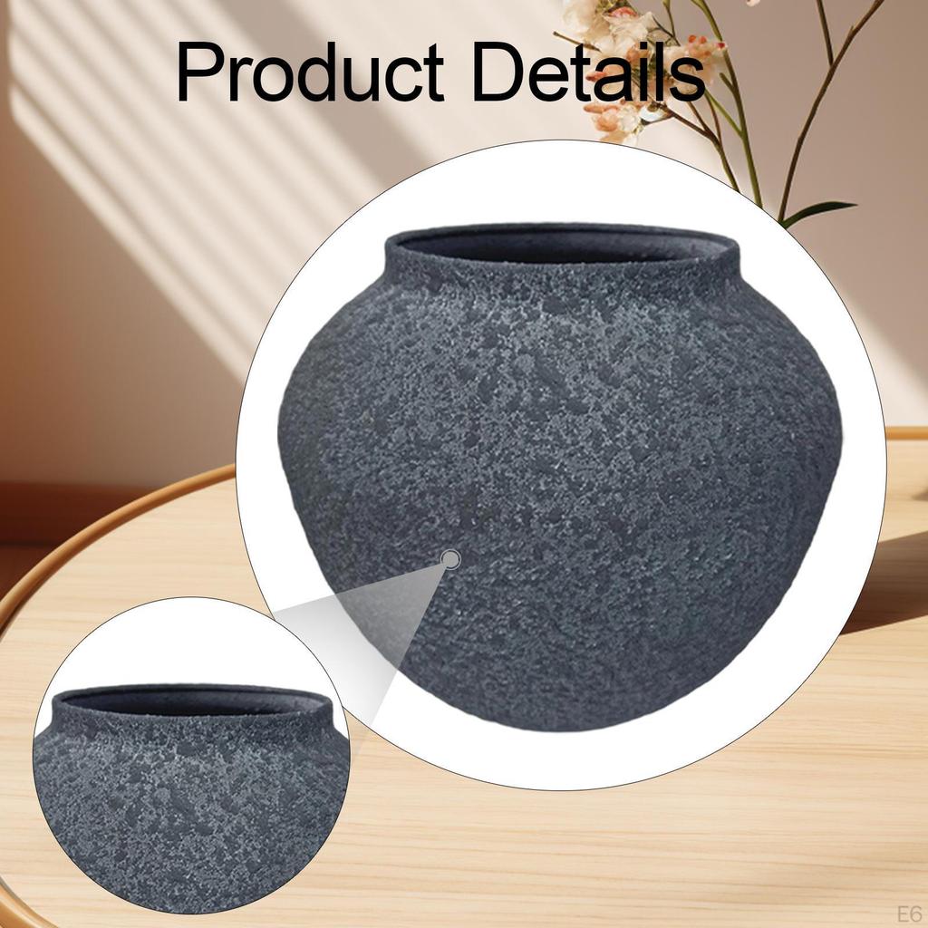 Vase Blume Pflanztopf Übertopf für Bauernhaus Bücherregal Tischplatte