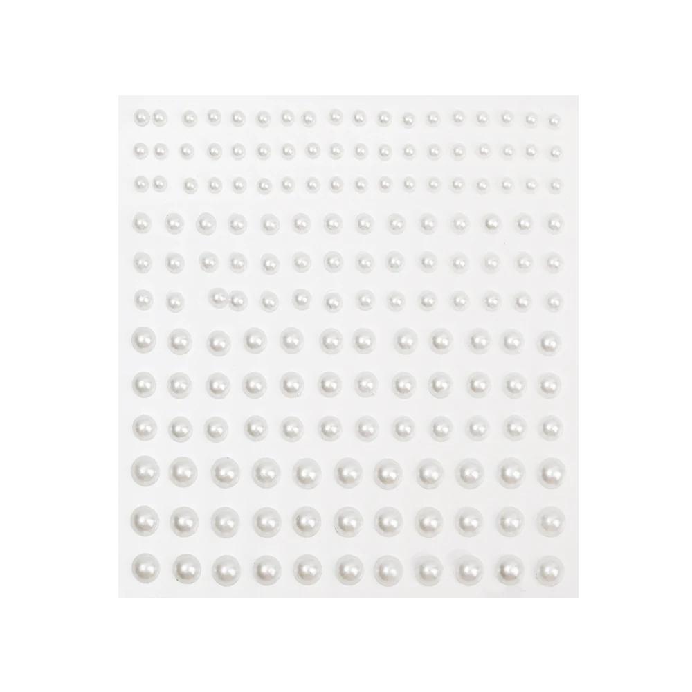

3D Face Eyes Party Makeup Tattoo Sticker Acrylic Diamond Rhinestones Sticker Self-adhesive Mixed Crystal Face Decoration Sticker жемчужный