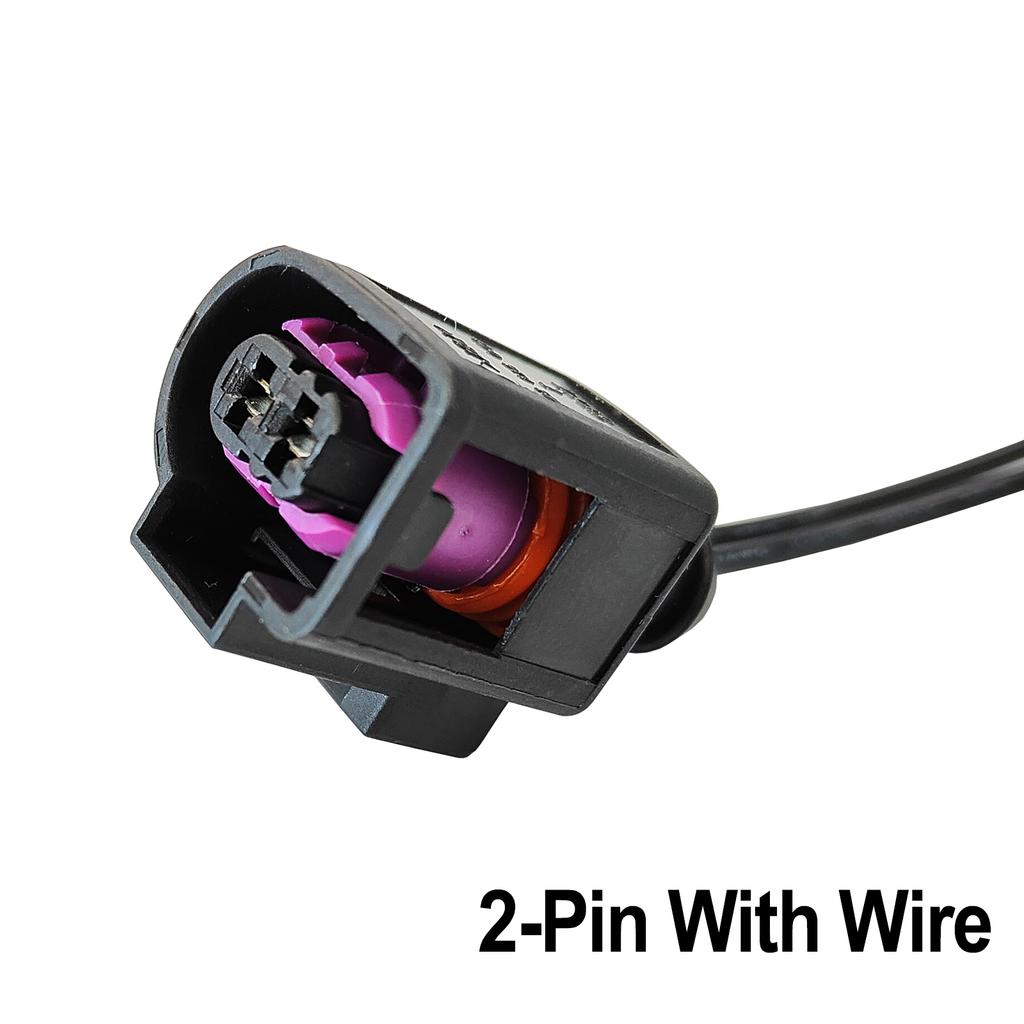 2Pc For VW Golf Jetta Passat Tiguan Touareg EOS 2PIN Electrical Horn Connector Sealed Female Plug Repair Kit Loom socket Wiring