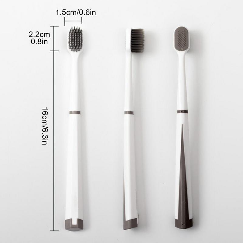 Toothbrush For Adults Soft Bristle Adult Toothbrush Bad Breath Remover Deep Cleaning Wide Head Tool For Women Men Students