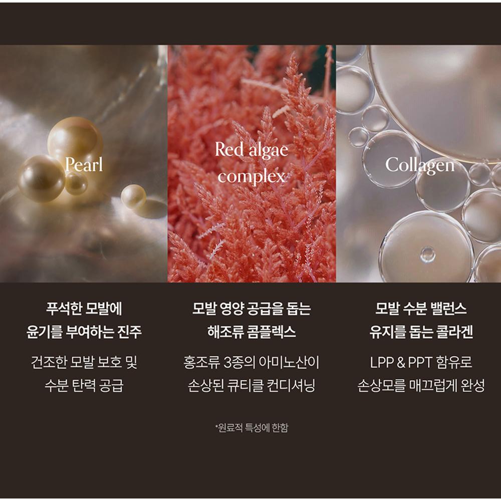 GROWUS Damage Therapy Treatment EX 220g (2pcs) – Intensive Repair, Damage Care, Silky Shine, Korean