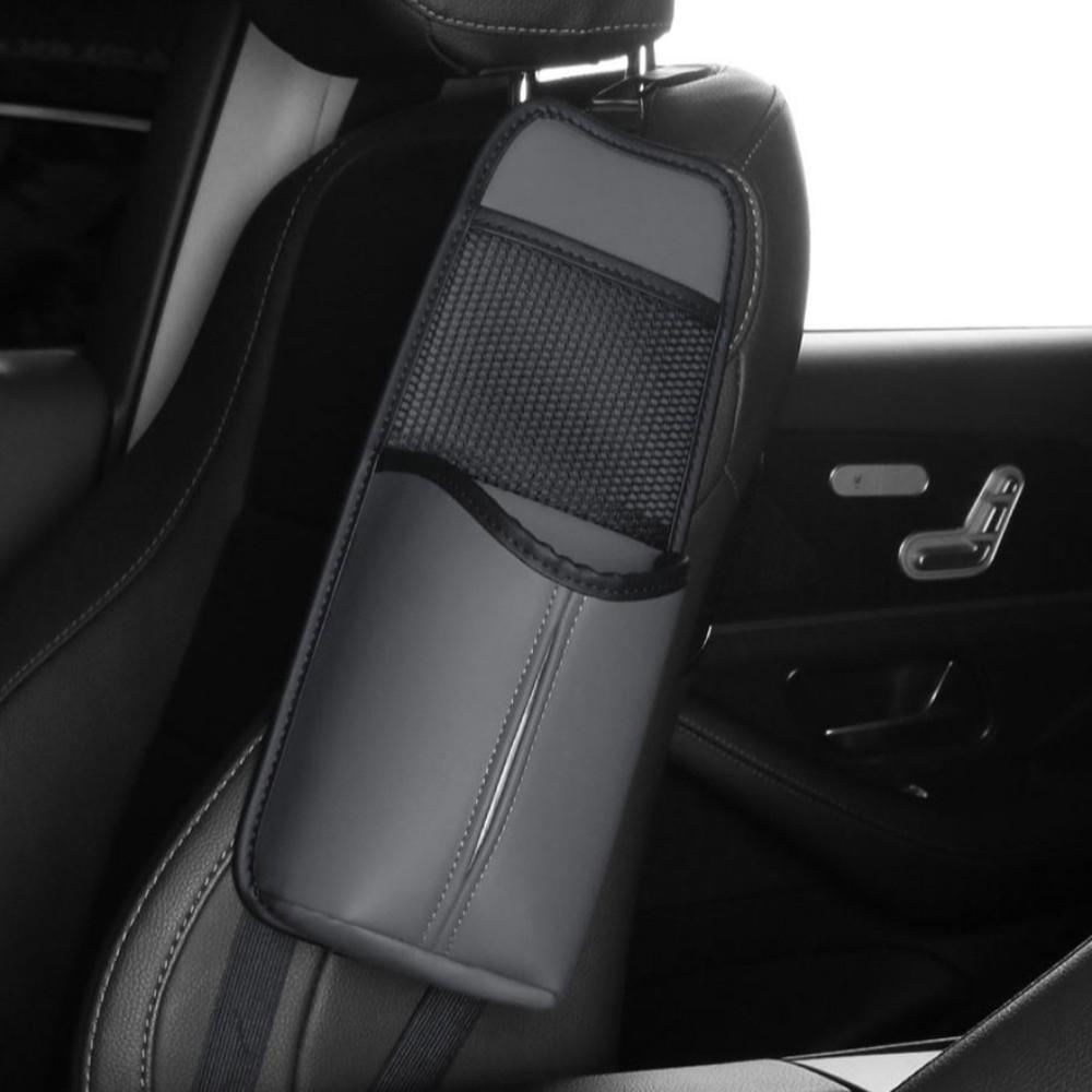 Multifunctional Car Seat Side Storage Bag Wear-Resistant Tissue Holder  Automotive Interior