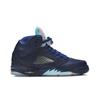 Air 5 Retro BG 'Pre-Grape' (Unisex) Dětské basketbalové boty Půlnoční modrá / Tyrkysově modrá-bílá 440888 405