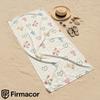 Cream Grid Floral Heart Tile Soft Portable Towel Unisex Ultra Lightweight Microfiber Oversized Sand Free Quick Dry Beach Towel