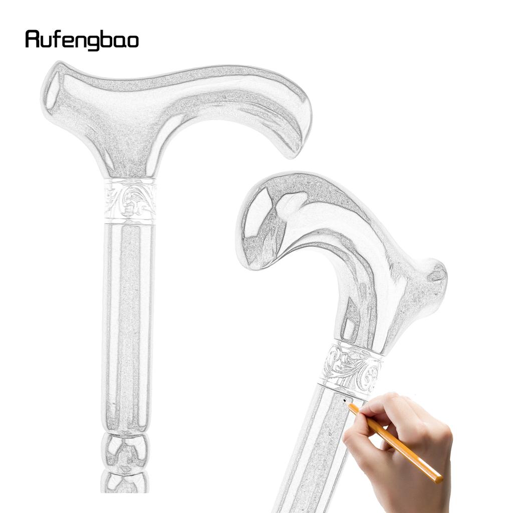 Red Wooden Single Joint Fashion Walking Stick Decorative Cospaly Cane Halloween Mace Crutch  Wand Crosier 92cm