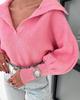 2026 European & American Loose Lantern Sleeve Open Neck Women's Autumn/Winter Pullover Sweater