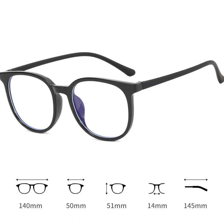 Retro Square Glasses Ultra-light Glasses Anti-blue Light Flat Glasses Female Fashion Exquisite Casual Glasses