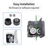 Upgrade EXtruder Gear For Creality K2 Plus All Metal Filament Drive Gear For K2Plus Hi Nickel Plated DLC Coat High Hardness Wear