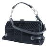 Chanel ChainShoulder Shoulder Bag A33096 COCO Mark Gamaguchi 2WAY Black Velor Women Used