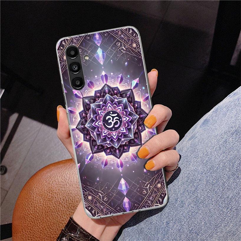 Mandala Chakra Insist Yoga Handyhülle für Samsung Galaxy A17 A37 A57 A16 A26 A36 A56 A15 A14 A13 A55 A54 A53 A35 A34 A33 A25 A24