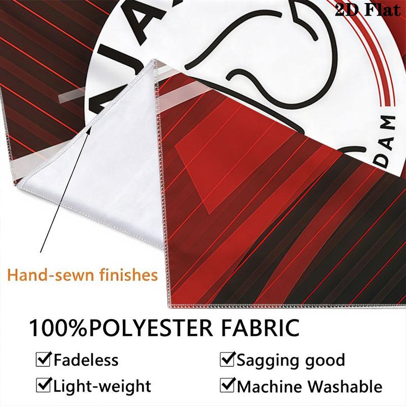 AFC Ajax Poster Wall Hanging Printed Fabric Blanket Decorative Tapestries for Bedroom Living Room Home Decor