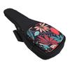 Ukulele Backpack Thickened Adjustable Shoulder Strap Stylish Pattern Ukulele Carry Bag String Instrument Case 23 Inch
