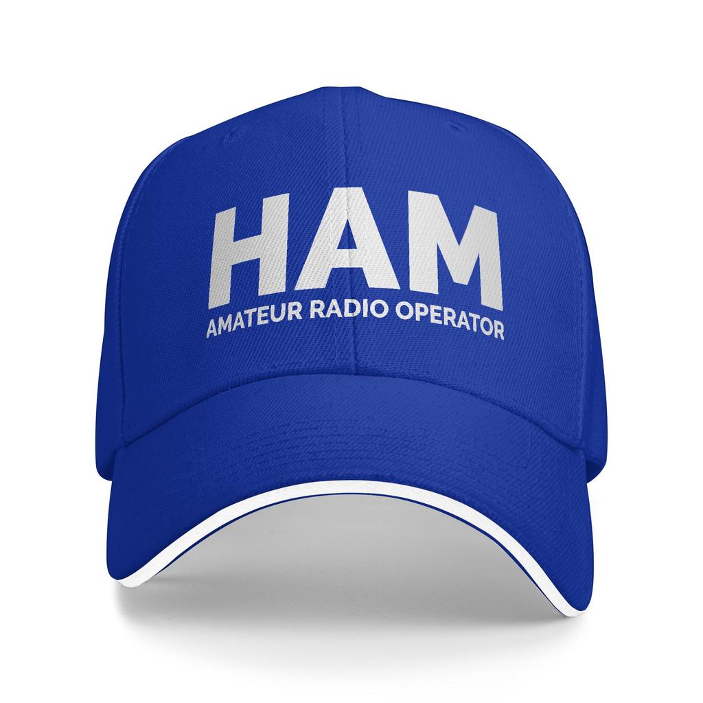 Amateur Ham Radio Baseball Cap  Y2k Funny Men Women Hip Hop Hats Sun-Proof Custom Logo Hiking Fishing  Caps Birthday Gift