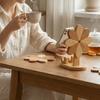 Decorative Wood Trivets Thicken Pot Holders Eco-Friendly Pot Holder  Dining Table