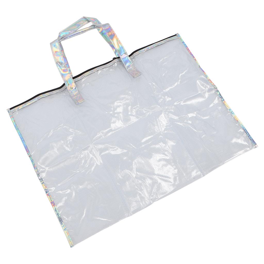 Art Portfolio Bag Laser Design Large Capacity Waterproof Artwork Posters Storage Bag for School