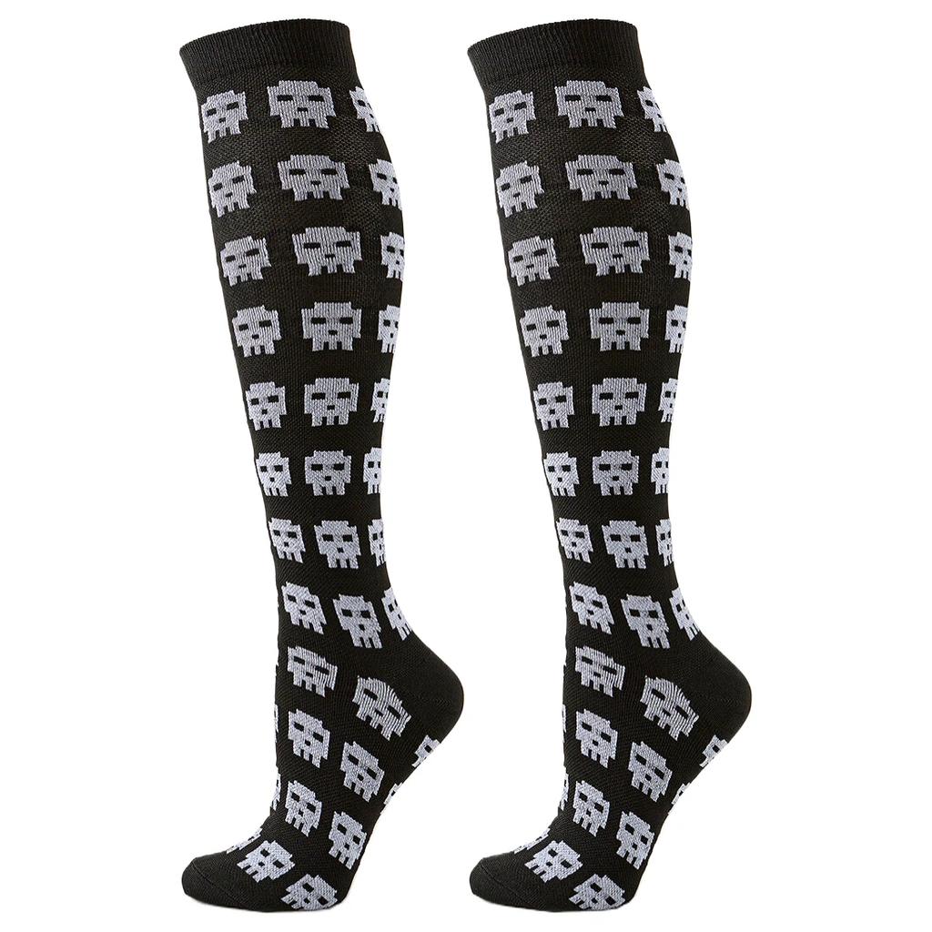 6Pairs Men Women Athletic Compression Socks for Sport Cycling Running Yoga Football Basketball Rugby  Exercise Performance Socks