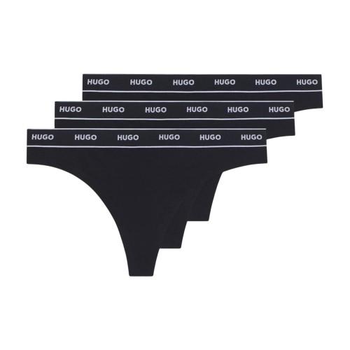 Hugo Chilot Tang cu Logo pentru Femei/Doamne (Pachet de 3)