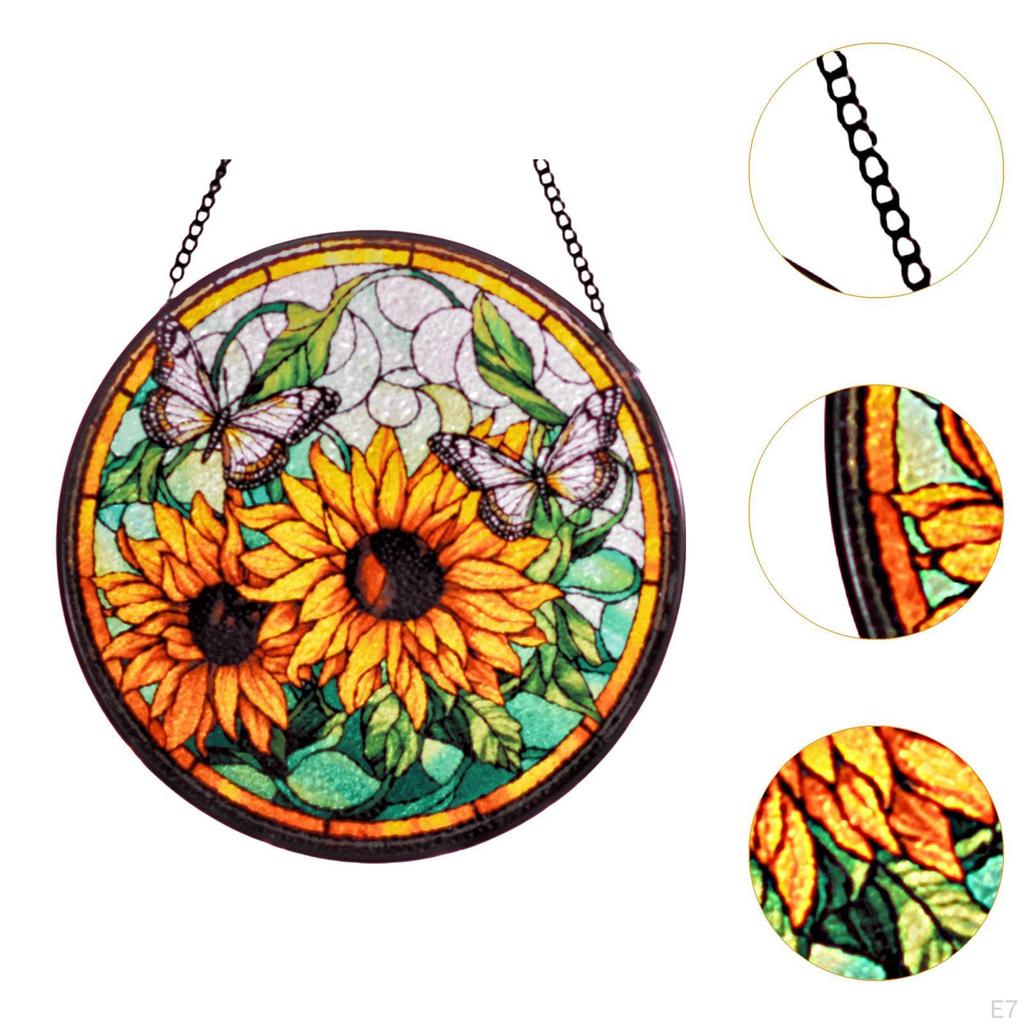 Decorative Sunflower Pendant for Office And Garden