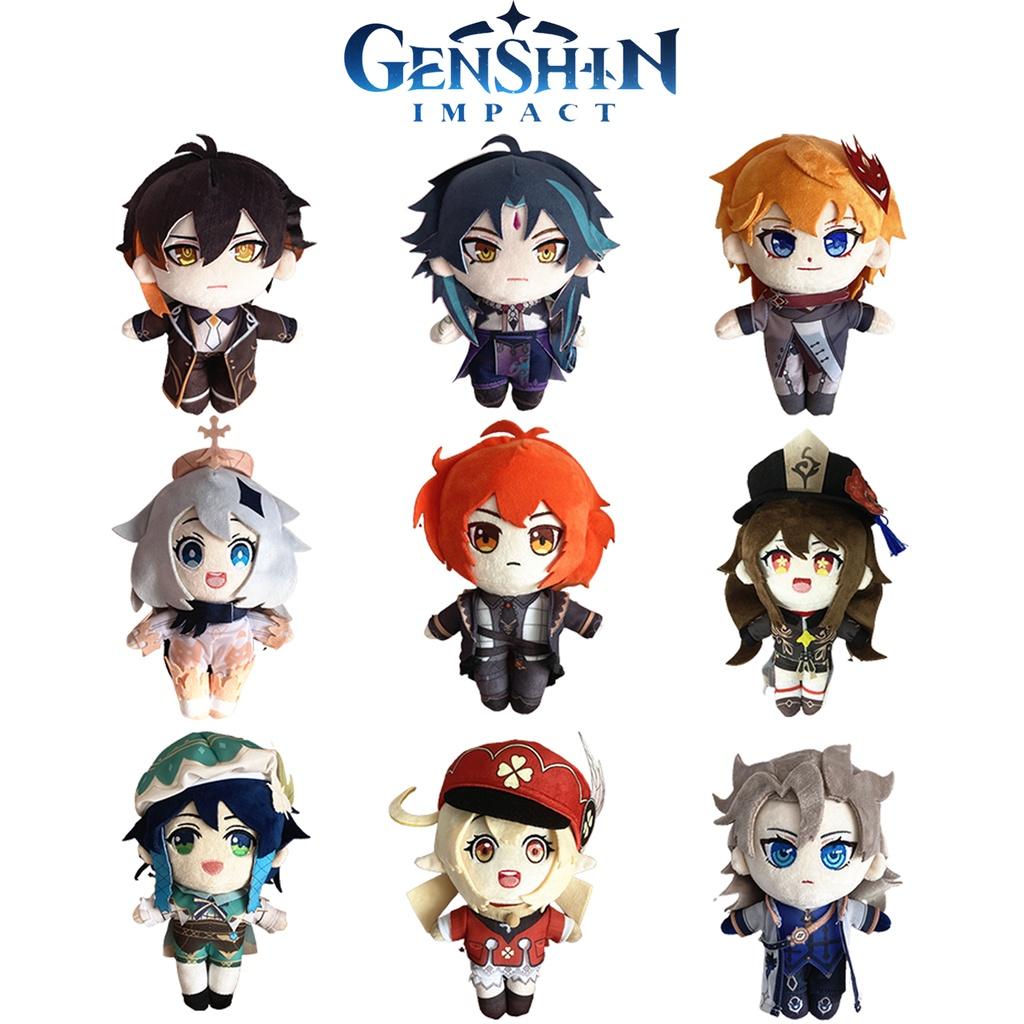 Genshin Impact Plush Toy Game Anime Characters Doll Cute Design Pp Cotton Gifts