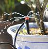 Drip Irrigation System, 20Pcs Plastic     Drip Irrigation Watering Tool Drip Irrigation Emitters with Sprinkler Drippers for Lawn and Ga