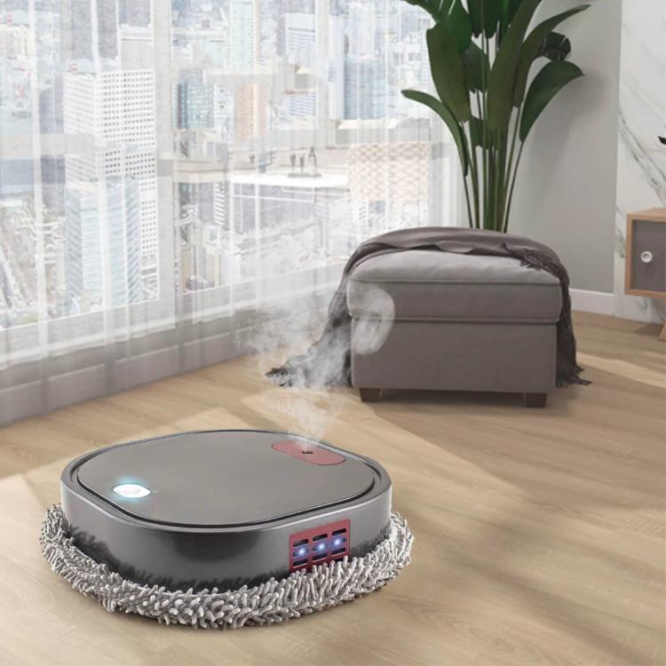 Robot Limpiador Mopas Seco Húmedo Barredor de Suelo Máquina con Pulverizador Humidificador